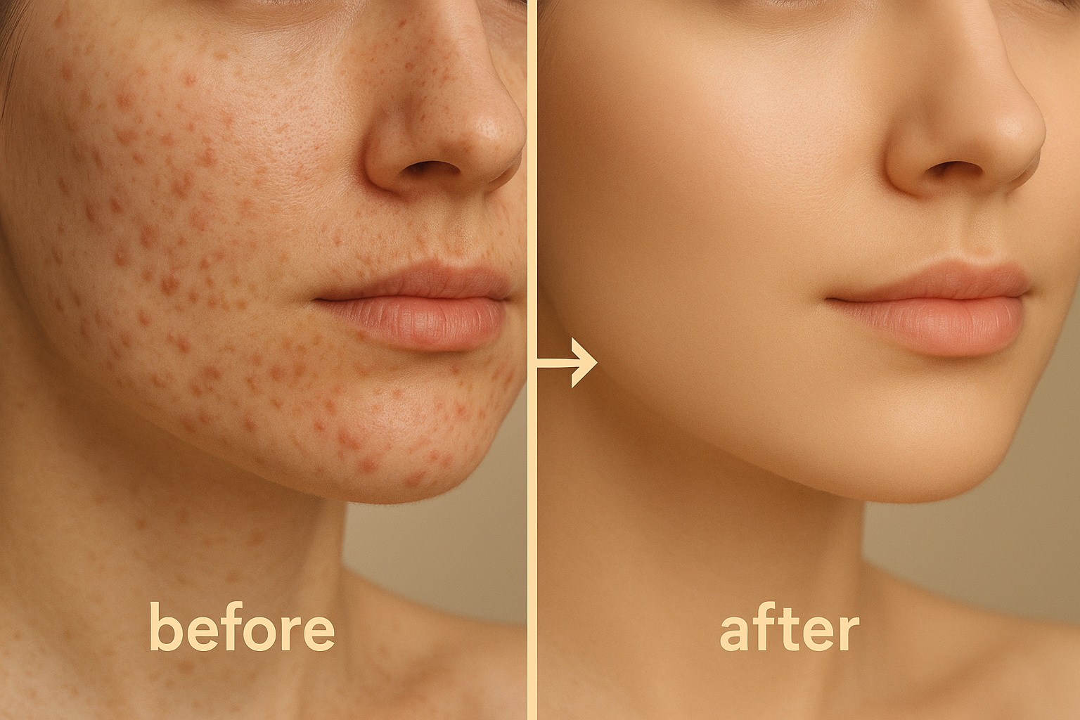 Acne Scar Treatment - Before and After Results